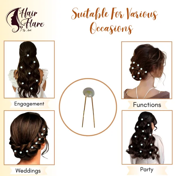 Elegant_Golden_Pin_with_Rainbow_Pearl_Bead_Adornment_���������_Chic_12mm_Half-Cut_Design_for_Stylish_Hair_Accessories