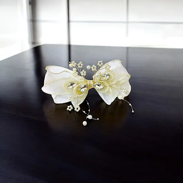 Elegant_Three-Ribbon_Hair_Bow_with_Crystal_Accents.
