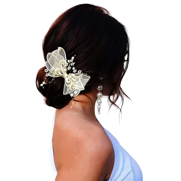 Elegant_Three-Ribbon_Hair_Bow_with_Crystal_Accents.