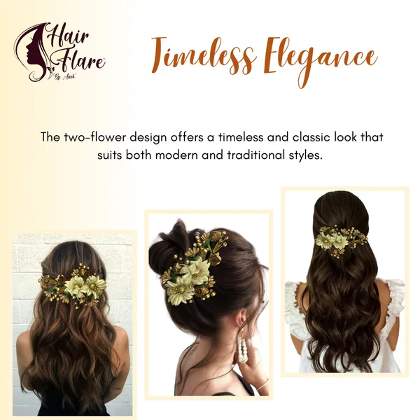 Gold_Women_Artificial_Flower_With_Pearls_Hair_Pin_For_Women_&_Girls