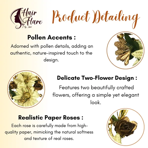 Gold_Women_Artificial_Flower_With_Pearls_Hair_Pin_For_Women_&_Girls