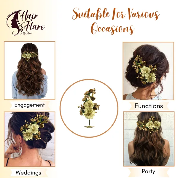Gold_Women_Artificial_Flower_With_Pearls_Hair_Pin_For_Women_&_Girls