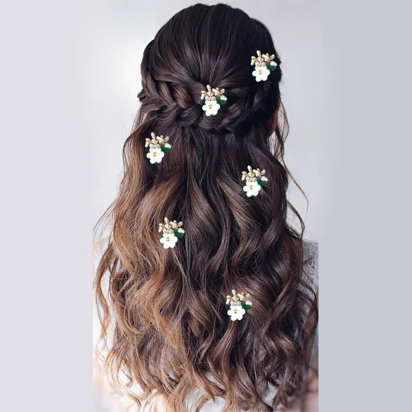 Pack_of_6_White_Flower_And_Pearl_Rounded_Hair_Pin_For__And_Women
