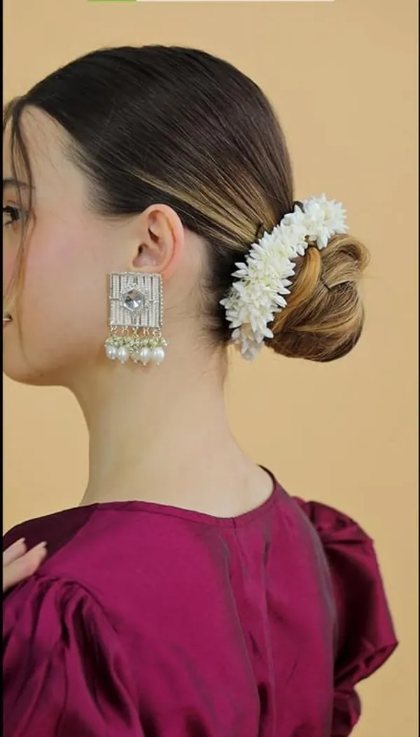 Pack_of_2_White_Scented_Mogra_Gajra_Hair_Accessories_For_Women