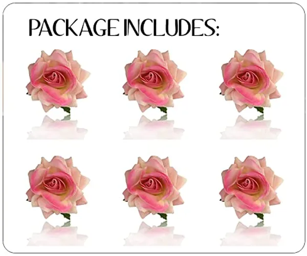Baby_Pink_Flower_Artificial_Hair_Clip_Set_Pack_Of