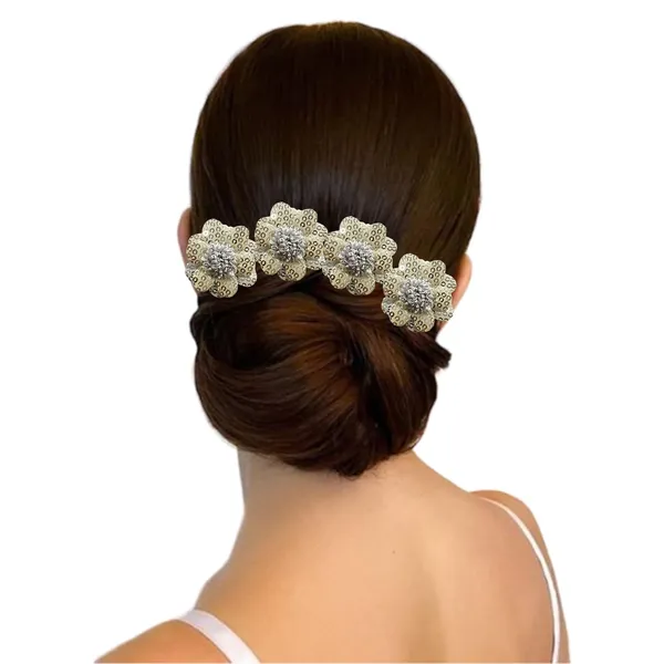 Silver_Artificial_Floral_Bridal_Brooch_&_Hair_Pin_(6_Rose_Clips)