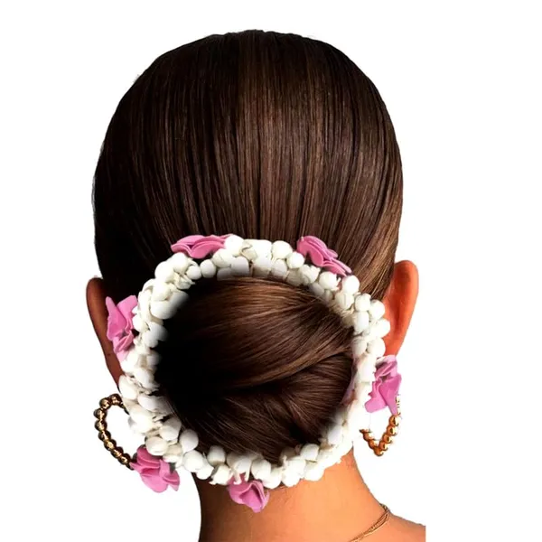 Baby_Pink_Artificial_Mogra_Handcrafted_Hair_Gajra_For_Weddings_And_Festivals