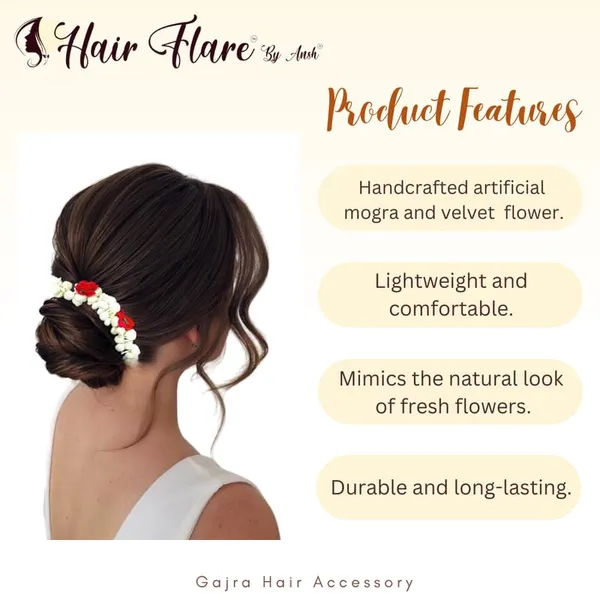 Red_Artificial_Mogra_Handcrafted_Hair_Gajra_For_Weddings_And_Festivals