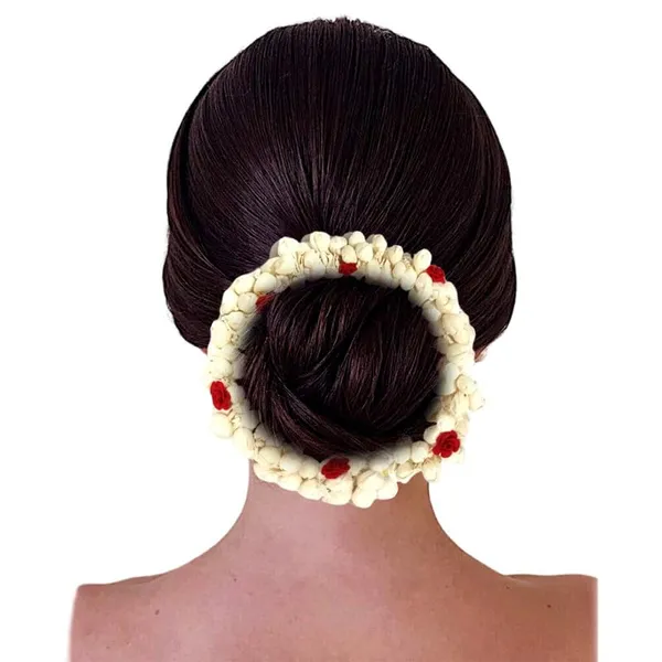 Red_Artificial_Mogra,_Metal_Rose,_And_Velvet_Hair_Gajra_For_Weddings_And_Festivals