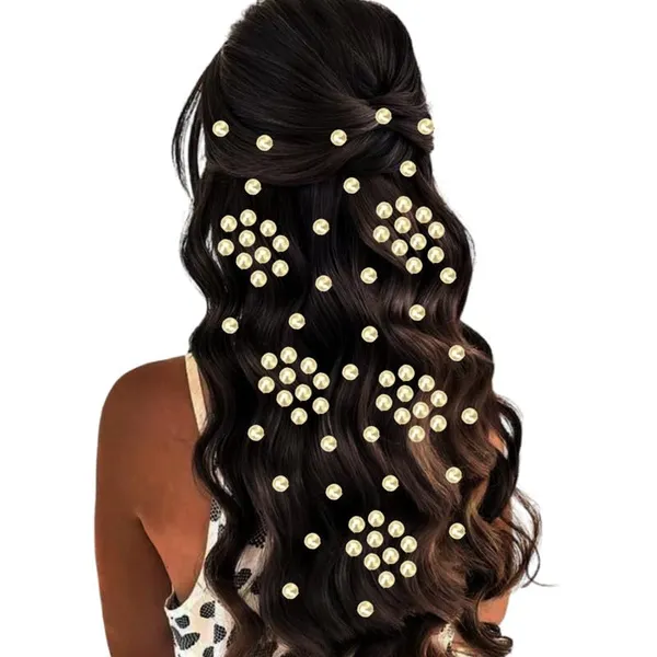 White_Diy_Pearl_Bead_Accents_Hair_Pins_Accessories_For_Women
