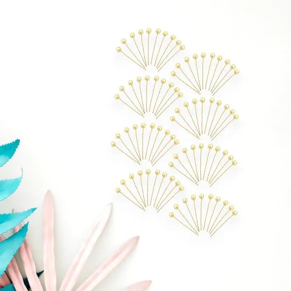 White_Diy_Pearl_Bead_Accents_Hair_Pins_Accessories_For_Women