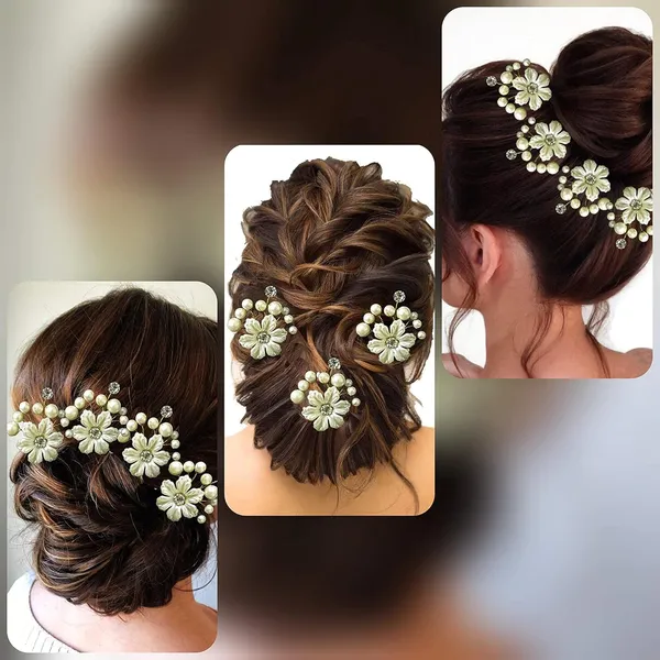 Pack_of_4_White_Hair_Clips,_Pins,_Long_Short_Hairpins,_Buns,_Hair_Styles_Artificial_Flowers_Accessories_For_Weddings