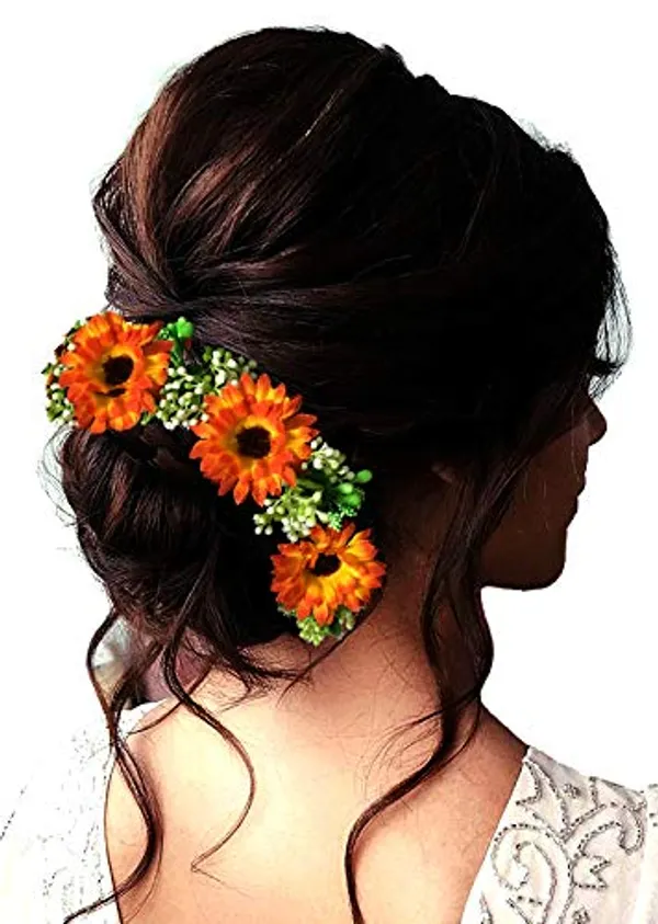 Orange_2146_Hair_Pins_Clips_Hair_Buns_Hairstyles_Artificial_Flowers_Accessories_For_Women_Orange,_Pack_Of_1