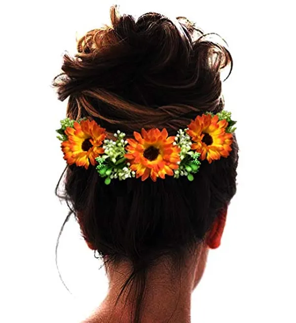 Orange_2146_Hair_Pins_Clips_Hair_Buns_Hairstyles_Artificial_Flowers_Accessories_For_Women_Orange,_Pack_Of_1