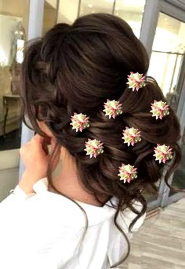 Baby_Pink_Artificial_Flowers_Bridal_Hair_Pins_Clips_Accessories_For_Women