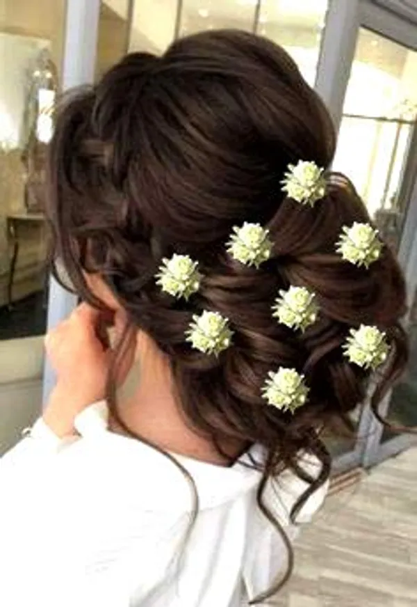 White_Artificial_Flowers_Bridal_Hair_Pins_Clips_Accessories