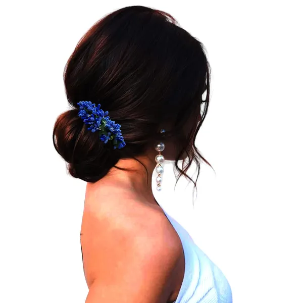 Blue_Artificial_Floral_Bridal_Brooch_&_Hair_Pin_(16_X_14_X_10_Cm)
