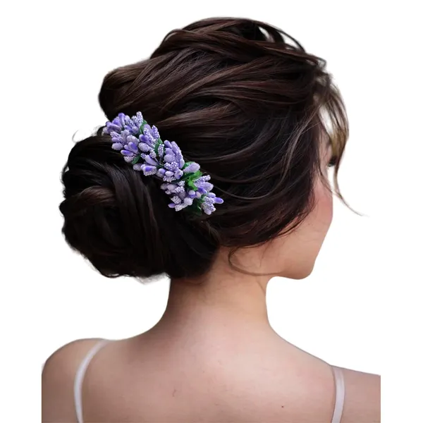 Mauve_Artificial_Floral_Bridal_Brooch_&_Hair_Pin_(16_X_14_X_10_Cm)