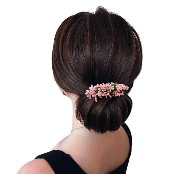 Peach_Artificial_Floral_Bridal_Brooch_&_Hair_Pin_(16_X_14_X_10_Cm)