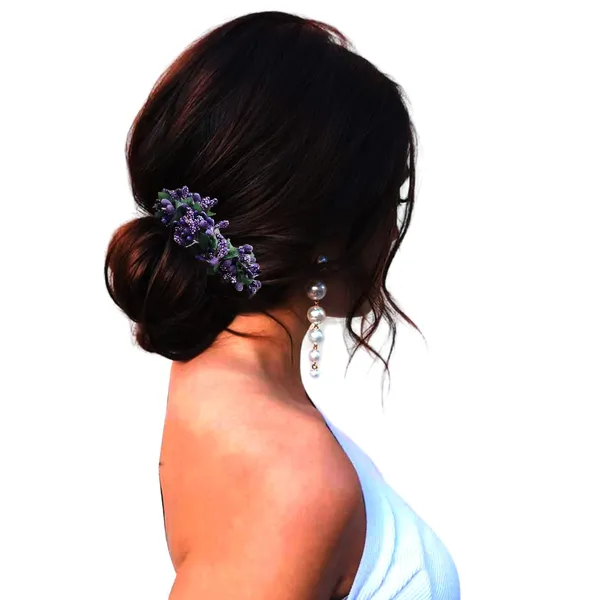 Purple_Artificial_Floral_Bridal_Brooch_&_Hair_Pin_(16_X_14_X_10_Cm)