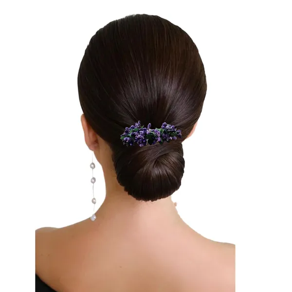 Purple_Artificial_Floral_Bridal_Brooch_&_Hair_Pin_(16_X_14_X_10_Cm)