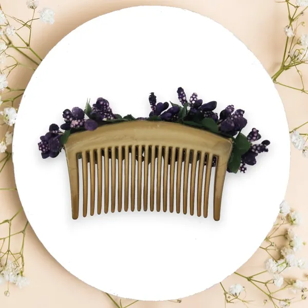Purple_Artificial_Floral_Bridal_Brooch_&_Hair_Pin_(16_X_14_X_10_Cm)