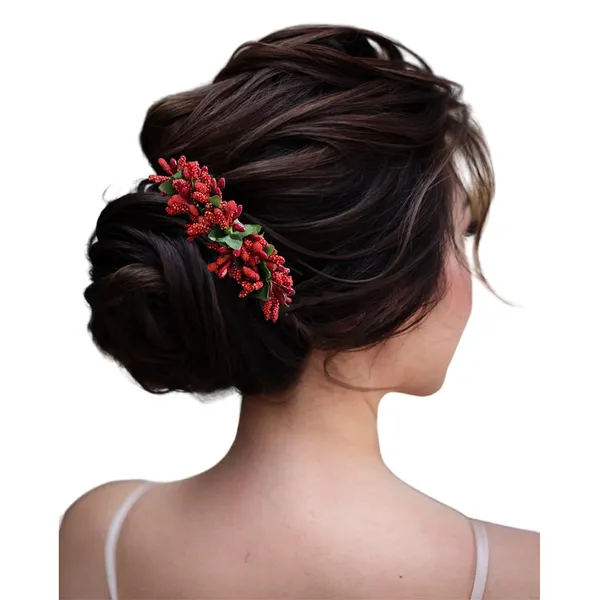 Red_Artificial_Floral_Bridal_Brooch_&_Hair_Pin_(16_X_14_X_10_Cm)