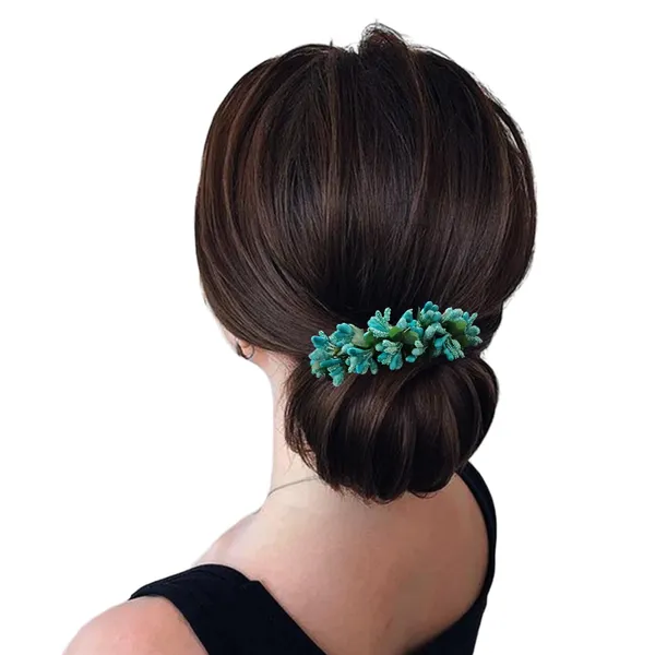 Turquoise_Artificial_Floral_Bridal_Brooch_&_Hair_Pin_(16_X_14_X_10_Cm)