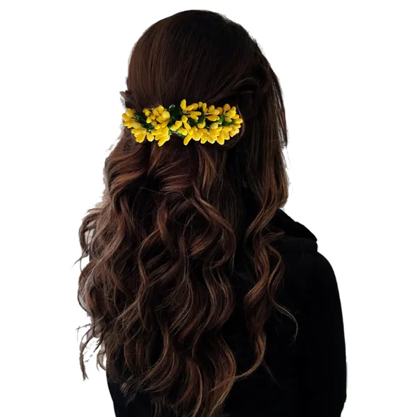 Yellow_Artificial_Floral_Bridal_Brooch_&_Hair_Pin_(16_X_14_X_10_Cm)