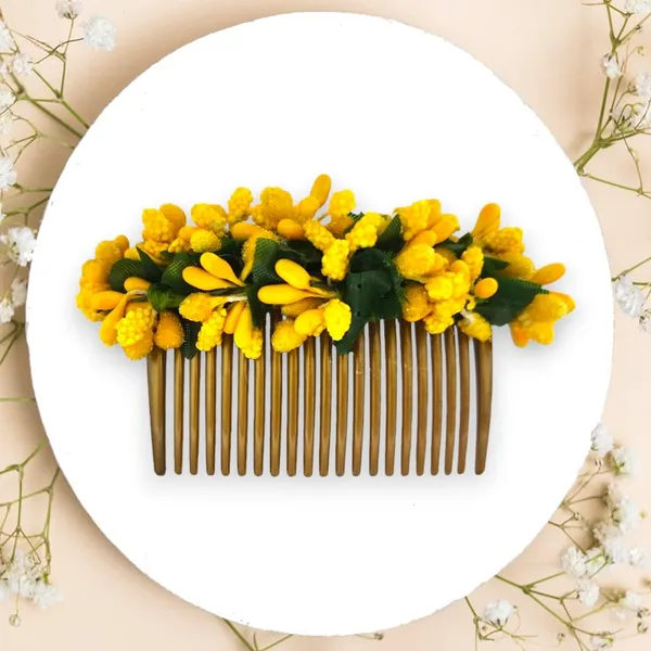 Yellow_Artificial_Floral_Bridal_Brooch_&_Hair_Pin_(16_X_14_X_10_Cm)
