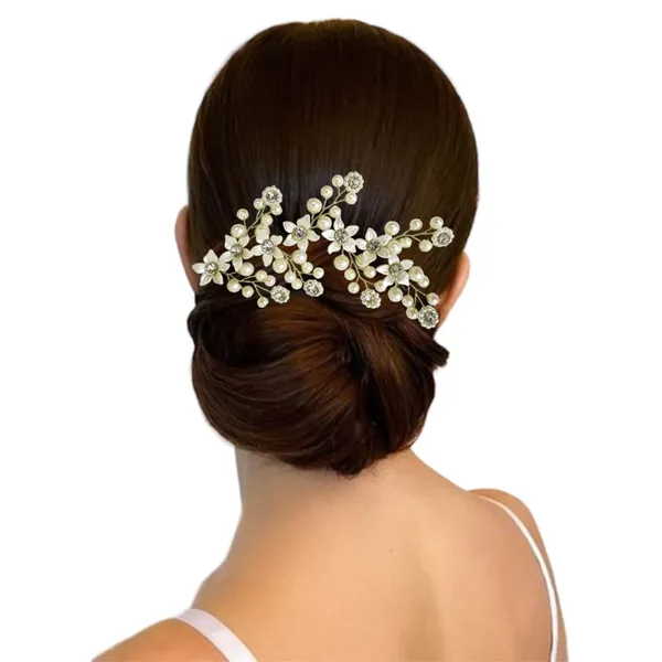 White_Artificial_Floral_Bridal_Brooch_&_Hair_Pin
