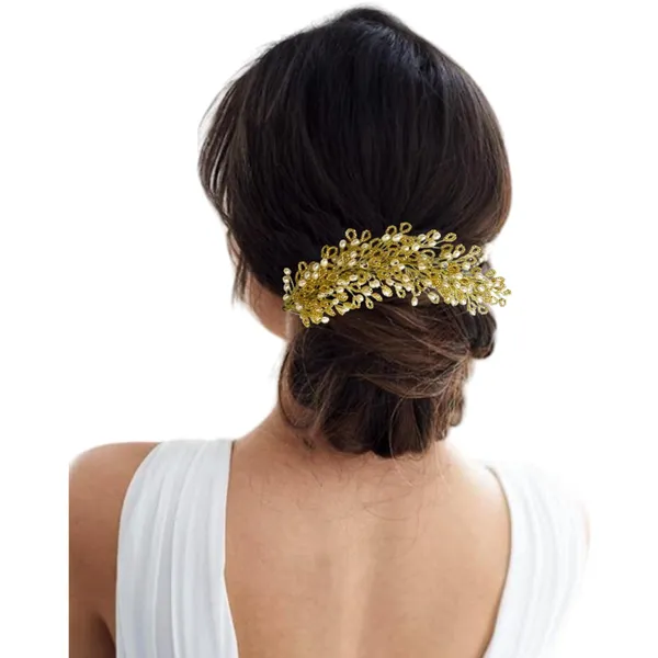 Golden_Artificial_Floral_Bridal_Brooch_&_Hair_Pin_(16_X_14_X_10_Cm)