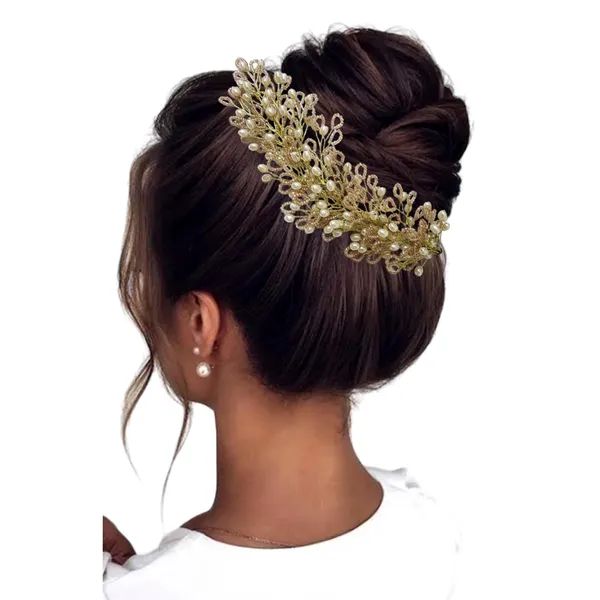 Peach_Artificial_Floral_Bridal_Brooch_&_Hair_Pin_(16_X_14_X_10_Cm)