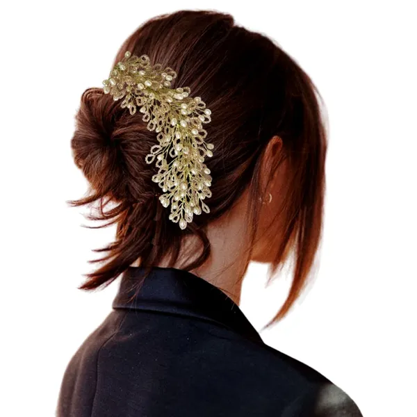 Peach_Artificial_Floral_Bridal_Brooch_&_Hair_Pin_(16_X_14_X_10_Cm)