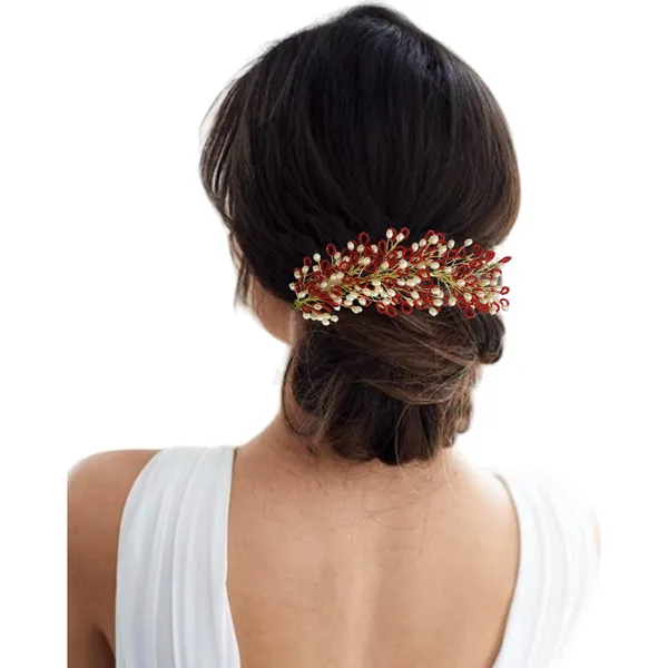 Red_Artificial_Floral_Bridal_Brooch_&_Hair_Pin_(16_X_14_X_10_Cm)