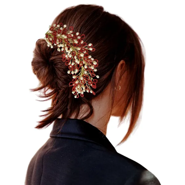 Red_Artificial_Floral_Bridal_Brooch_&_Hair_Pin_(16_X_14_X_10_Cm)