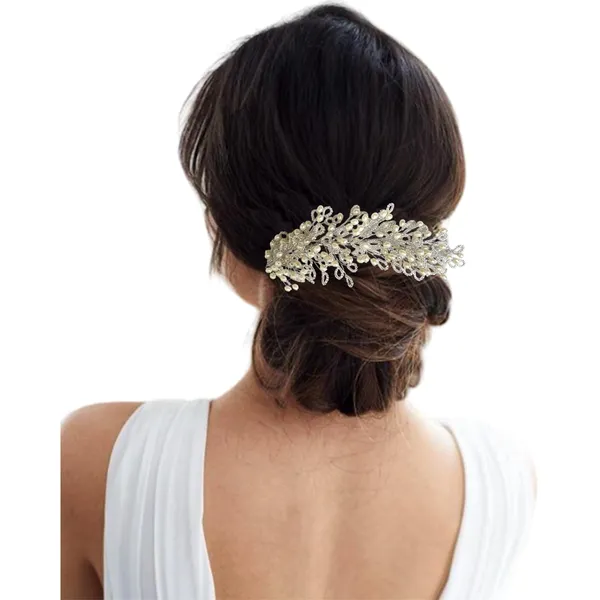 Silver_Artificial_Floral_Bridal_Brooch_&_Hair_Pin_(16_X_14_X_10_Cm)
