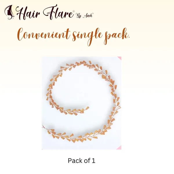 Golden_Crystal_Beads_Hair_Choti_For_Women