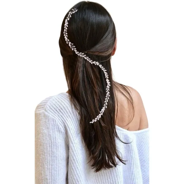 Silver_Crystal_Beads_Hair_Choti_For_Women