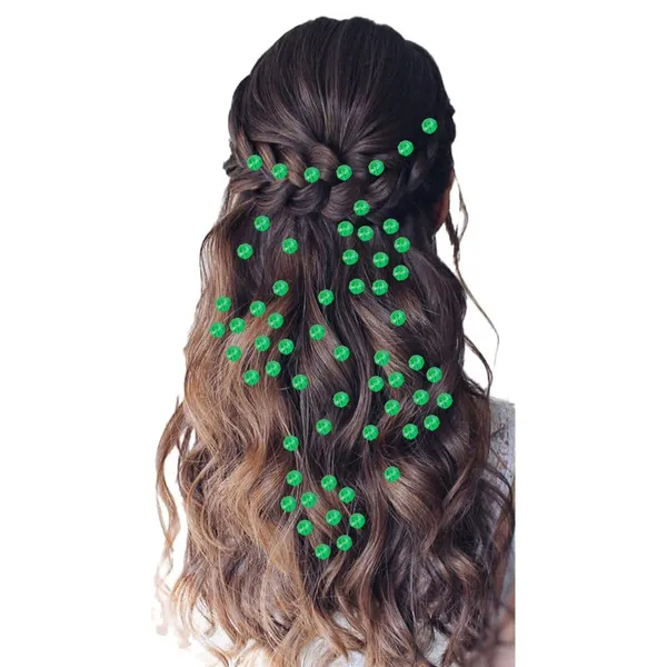 Pack_of_6_Dark_Green_Round_Bright_Crystal_Stone_With_Pearl_Hair_Pin_0_Pins