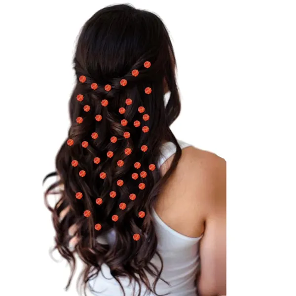 Pack_of_6_Orange_Round_Bright_Crystal_Stone_With_Pearl_Hair_Pin_0_Pins