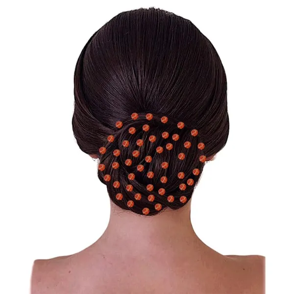 Pack_of_6_Orange_Round_Bright_Crystal_Stone_With_Pearl_Hair_Pin_0_Pins