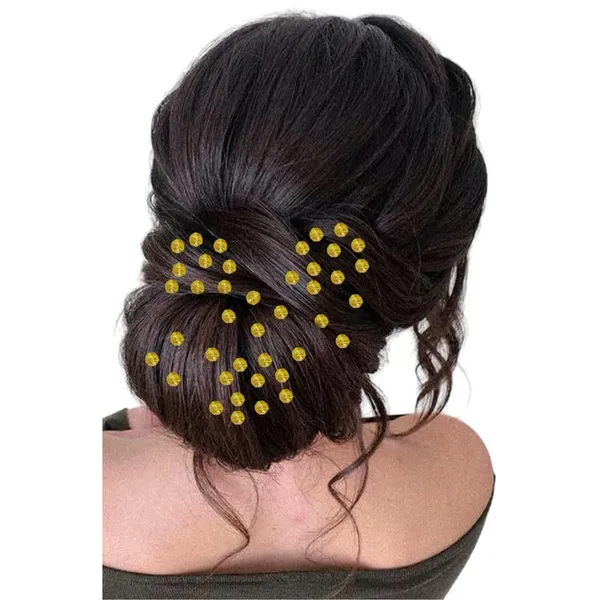 Pack_of_6_Yellow_Round_Bright_Crystal_Stone_With_Pearl_Hair_Pin_0_Pins