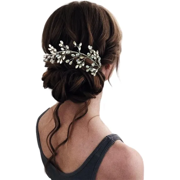 Silver_Artificial_Floral_Bridal_Brooch_&_Hair_Vein