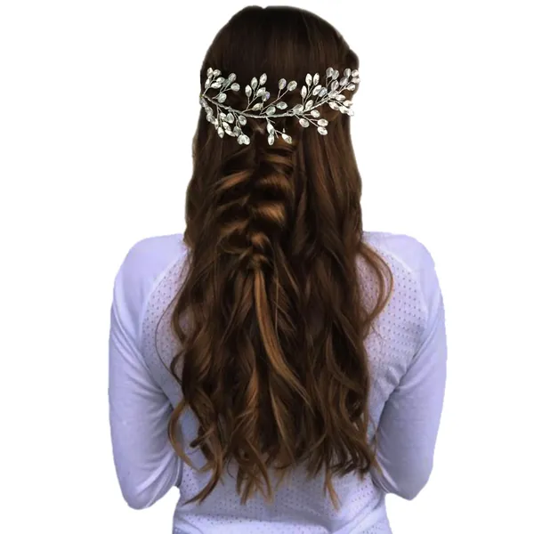 Silver_Artificial_Floral_Bridal_Brooch_&_Hair_Vein