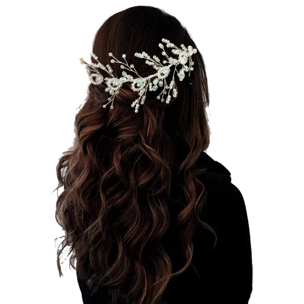 Silver_Artificial_Floral_Bridal_Brooch_&_Hair_Vein