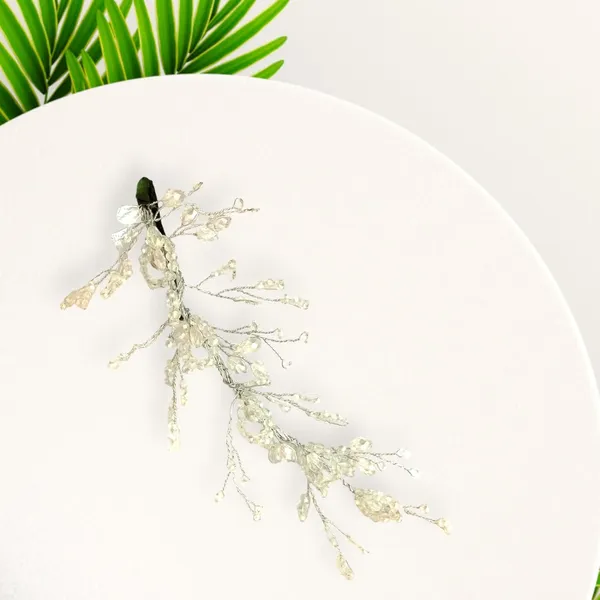 Silver_Artificial_Floral_Bridal_Brooch_&_Hair_Vein