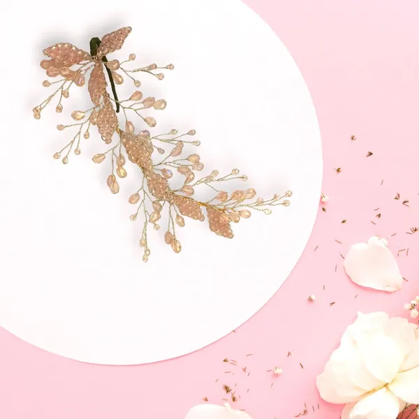 Baby_Pink_Artificial_Floral_Bridal_Brooch_&_Hair_Vein