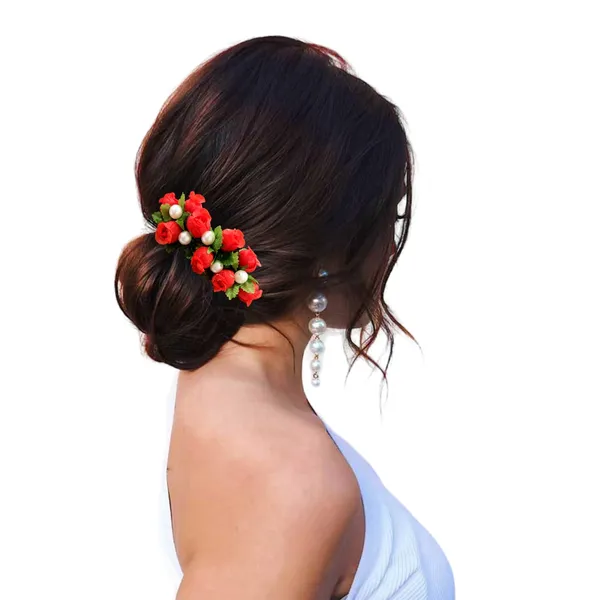 Red_Artificial_Floral_Bridal_Brooch_&_Hair_Pin_Comb_(16_X_14_X_10_Cm)