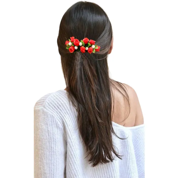 Red_Artificial_Floral_Bridal_Brooch_&_Hair_Pin_Comb_(16_X_14_X_10_Cm)